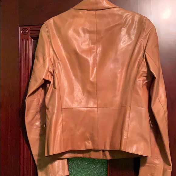 Leather Fall/Spring Jacket - Picture 5 of 5